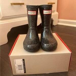 Glitter hunter boots